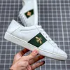 Top-Quality Men Women Casual Shoes Designer sneakers 2023 Ace Bee Snake Tiger Embroidered White Green Red Stripes womens shoes sneaker unisex Walking Sport Trainers