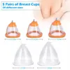 Factory price 8 in 1 body slimming Bum Lifting Breast Enlargement 80k Cavitation Therapy Vacuum Butt Cupping Machine Vacuum Bust Enhancer Equipment