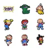 Shoe Parts Accessories Wholesale Rugrats Cartoon Character Charms For Croc Pvc Soft Rubber Shoes Xmas Gift Sandals Drop Delivery Dhobc