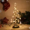 크리스마스 장식 미니 크리스탈 트리 램프 홈 장식을위한 창조적 장신구 TN88