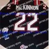 College Hockey trägt Nik1 2016 Neues #22 Nathan MACKINNON Halifax Mooseheads-Trikot, CHL-Herren-Hockey-Trikot, benutzerdefiniertes Blanko-Hockey-Trikot oder benutzerdefinierte Trikots für jeden Spieler und jeden Namen