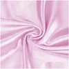 Bedding Sets Home Ice Silk Bed Sheet Satin Cloth Pillowcase Imitation Silks Fourpiece Beds Simple Mticolor Three Sizes Xg0166 Drop D Otfie