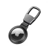 Keychains Magnetic Absorption Metal Protective Case For Apple AirTags Keychain Locator Cover Pendant Air Tag Accessories