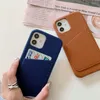 fashion Phone Cases iPhone 14 13 Pro Max 12 11 7 8 p XR XS XSMax designer PU leather Phone shell with card Samsung S9 S10 S20 plus NOTE 10 20 ultra