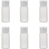 Bottiglie di stoccaggio 5/10PCS Bottiglia di lozione di plastica vuota con tappi flip top Comprimibile PE Contenitore da viaggio Liquid Shamboo Fiala di riempimento 10ml 20ml