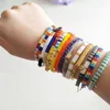 Braccialetti con ciondoli 2022 Retro Boemia Bracciale Gioielli da spiaggia Tila Bead Woven Fashion Trendy Strand Boho Pulseras Bracciale all'ingrosso