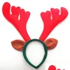 Kerstdecoraties Oren Antlers Nonwoven hoofdband Verjaardagsfeest Holiday Party Props Supplies Wh0010 Drop Delivery Home Garden Fe DHMCCCCCCCC