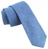 Bow Ties yakışıklı denim mavi erkekler dar pamuklu katı corbatas para hombre japon minimalizm gündelik performans
