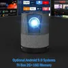 프로젝터 미니 홈 시어터를위한 미니 휴대용 3D 프로젝터 1080p 전체 HD 2.4G 5G 듀얼 WiFi LED 짧은 던지기 4K 비디오 스마트 폰 프로젝터 T221216