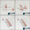 Verpakkingsflessen 10 stks 4 ml lipgloss lege plastic buizen prachtige Mini Clear Lipgloss Packaging Container herbruikbare dispenser fles OTGE5