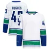 Men Kids Reverse Retro Hockey 53 Bo Horvat Jerseys 8 Conor Garland 23 Oliver Ekman-Larsson Jonathan Lekkerimaki Jt Miller Quinn Hughes Brock Boeser Elias Pettersson