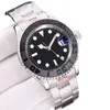 Mens Updrenned Diver Series Watch Designer Luksusowe zegarki DATEJUST WTARKI ZŁOTE CERMIC INKLATOWE STALIMICZNE ORYGINALNE Solidne automatyczne zegarki Automatyczne M126655