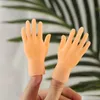 Novel Game Game Tiny Finger Hands Toys 10 Pack Little Rubber Flat Style Mini Realistic Drop Delivery Gift Gag Dhkpm