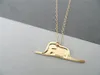 Babyolifant in slang zwaluw ketting kleine le petit prins ketting verhaal cartoon afbeelding schattige dierenjuwelen geschenken