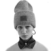 Boinas bordadas quadradas sorriso de inverno chapéus para mulheres UNISSISEX Skulliles Beanies Men Baggy Warm Gorre