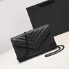 Woman Designer CASSANDRE Shoulder Bags Handbags classic Clutchbag flip cover Genuine Leather with box189x