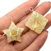 Charms Natural Stone Yellow Crystal Necklace Pendant Irregular Shape Reiki For DIY Jewelry Making Accessories 10-40mm