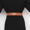 Ceintures 2022 PU cuir taille Ceinture maigre mince robe Ceinture pour femmes femmes vêtements accessoires Ceinture Femme