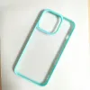 Diy Creme Kleber Acryl Handyhüllen Tropfen Kleber Groove Shell Macaron Farbe Handyhülle für iPhone 15 14 Plus 13 12 11 Pro Xs Max Xr 6 7 8 Plus