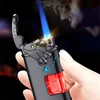 Arm de balancim de metal criativo LED LED Light Torch Torch Cigarro Turbo de cigarro de cigarro Recarrete de cigarro Recar