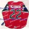 College Hockey trägt Nik1 2016 Neues #22 Nathan MACKINNON Halifax Mooseheads-Trikot, CHL-Herren-Hockey-Trikot, benutzerdefiniertes Blanko-Hockey-Trikot oder benutzerdefinierte Trikots für jeden Spieler und jeden Namen