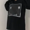 22FW男子女性魔法の夜のシーンTシャツスウェットシャツビンテージブラック長袖日本潮ティー春秋のクルーネックプルオーバーストリートファッションセーターTJAMMWY39