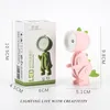 Lampes de table LED veilleuse Mini mignon animal de compagnie bricolage Kawaii cadeau dessin animé dinosaure lampe pliante enfants chevet chambre salon décor