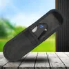Outdoor Flipper Klappmesser VG10 Damaststahlklinge Schwarz G10 mit Edelstahlblechgriff EDC Taschenmesser mit Nylontasche