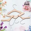 Dog Apparel K5DC 10 Pcs Clothes Hanger Ultra Thin Space Saving Hook Practical And Durable Use Pet Gift For Small Kitty Clothing