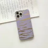 fashion phone cases for iPhone 14 13 11 12 pro max mini X XR XSMAX cover Top Bronzed zebra print shell Samsung S20 plus S20P S20U NOTE 10 20 ultra