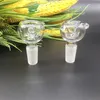 14 -mm -Schüssel und 18 -mm -Glasschalen Männlicher Gelenkgriff Schöne Rauchstück -Accessoires für Bongs Wasserrohre