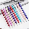 Bollpoint Pennor Touch SN Pen Metal Hållbar 1,0 mm Fashion Oil Writing Supplies Annonsering Gift WVT1775 Drop Delivery Office School Bu Dhjch