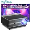 Projektörler Thundeal Full HD 1080p Projektör TD98 WiFi LED 2K 4K Video Film Akıllı Projektör PK DLP Ev Tiyatrosu Sinema Beamer T221216