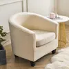 Stol täcker plysch sammet badkar slipcover stretch fast färg dekorativ slitstarka en bit fat accent fåtölj soffa