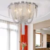 Lâmpadas pendentes Design nórdico Cadeia italiana Chandelier Luxo Tassel Lighting Home Deco Living Room Dining Restaurant Decoração