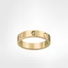 Men's and Women's Love Rings Classic Designer Rings Wedding Anniversary Valentine's Gift Engagement Ring Fashion Luxury Jewlery