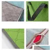 Storage Bags Portable Quilt Bag Non Woven Folding House Room Boxes Clothing Blanket Pillow Underbed Bedding Big Organizer Drop Deliv Dhjfr