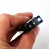 Windproof LED Car Green Flame Jet Lighter Torch Butane Gas Cigar Lighter Key Ring Cigarette Pipe Lighter Wholesale New Men Gift