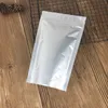 10x15cm Self Sealable Food Bags Pure Aluminum Foil Packing Bag Mylar Reclosable Food Storage Zipper Lock Packaging Pouches