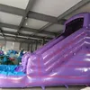 Outdoor Games Backyard kids entertainment inflable waterslide jumping bouncing castle inflatable water slide with pool