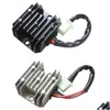 Piezas de Atv 4 cables pines 12 rectificador regulador de voltaje para 150250Cc motocicleta Scooter ciclomotor Atv1 Drop Delivery móviles motocicletas Dhxui