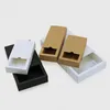 Presentf￶rpackning liten Kraft Packaging Paper Box Darwer Boxes Cardboard Soap Candy Packing