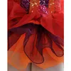 Stage Wear Sequin Camisole Ballet Tutu Robe pour filles Femme Costume de danse Robes Femmes C52