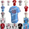 College Baseball draagt Rhys Hoskins-shirt Bryce 3 Harper Bryson Stott Aaron Nola Didi Gregorius J. T. Realmuto Alec Bohm Kyle Schwarber Jean Segura Zack Wheeler