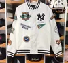 Herrjackor Fashion Offset Microseal Baseball Jacket Printing Clothing