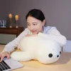 50 см милая белая плюшевая игрушечная игрушка Жизненная фаршированная морская жизнь Seal Seal Siplow Simulation Seal Pillow Kids Toys Birdet Gord