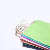 Wrap Prezent 30PCS Kolor papierowy torba Kraft z uchwytem przyjęcie weselne modne ubrania prezenty wielofunkcyjne torby urodzinowe