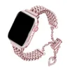 Bracelet en acier inoxydable pour bracelet Apple Watch 42mm 49mm 44mm 41mm 40mm 38mm Bracelets de chaîne remplaçables Iwatch band 8 Ultra 7 6 5 4 3 Series Accessoires