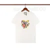 Męskie koszulki Projektantki Letnie koszule z literą nadrukowaną koszulą OP Jakość moda ees odzież uliczna 2 kolory x6oc