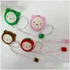 Tape Measures Cartoon Plush Measure Cute Animals Fruits Smile Rer Retractable Flexible 150Cm 60Inch Sewing Tool Wvt0320 Drop Deliver Dhhtn